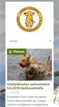 Mobile Screenshot of ksnoutajakoirayhdistys.net